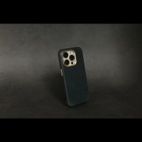 【UNIC】UNIC皮革磁吸手機殼復古藍iPhone15/ Plus/15 Pro/ProMAX(真皮)