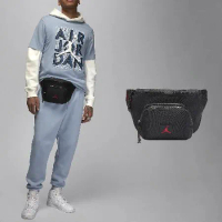 Nike 腰包 Jordan Rise 黑 紅 多夾層 可調背帶 扣環 肩背 斜背 小包 喬丹 JD2413011AD-004