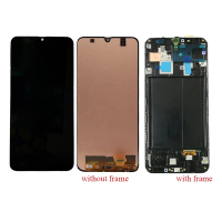Pasang Skrin LCD, Sesuai untuk Samsung A30, A305 / A41, A415 / A31, A315, dengan Bingkai Hitam Phone