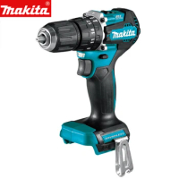 Makita DHP487 18V Cordless Hammer Driver Drill LXT Brushless 13mm(1/2″) 40Nm Impact Electric Screwdriver Woodworking Drilling