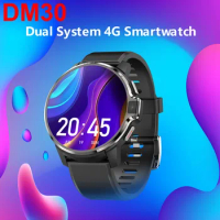 DM30 Smart Watch 4G 1.69 Inch Full Screen OS Android 9.1 4GB/64GB LTE 4G Sim GPS WIFI Heart Rate Men Women Smartwatch Business