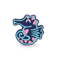 【KIPLING官方旗艦館】蔚藍海馬拉鍊鑰匙扣-SEAHORSE PULLER