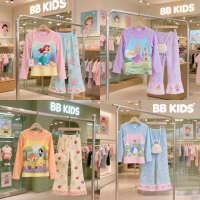 ชุดเซตเจ้าหญิง เย็บแต่งสายเดี่ยวเก๋ๆน่ารักมากๆๆๆผ้าใส่สบายๆค่ะ ป้ายBB kids
