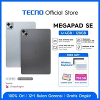TECNO MEGAPAD SE 4+4GB*128GB, Qualcomm Snapdragon 685, 8000mAh, 11inch Eye Care FHD+, Hybrid Sim-Car