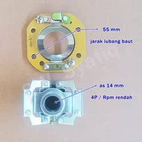 platina dinamo penggerak 1 phase taiwan tipe platina luar sepasang 14mm 4P