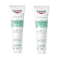 Eucerin Pro Acne Solution Soft Cleansing Foam 150 g ยูเซอริน โฟมล้างหน้า ลดปัญหาสิว ลดผิวมัน รอยดำ ร