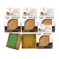【敘利亞NAJEL】12%月桂油阿勒坡手工古皂香皂肥皂180gx4(總代理公司貨)