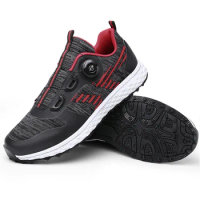 Golf shoes professional fixed nail off court training shoes GOLF flat men's shoes anti slip sports golf shoes