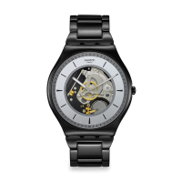 Swatch Skin Irony 超薄金屬系列手錶 TRAIN THE HANDS (42mm) 男錶 女錶 瑞士錶 錶