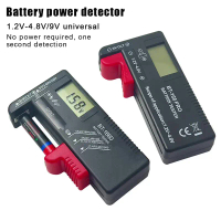 BT-168D penguji bateri Universal Digital LCD Tester AA AAA CD 9V 1.5V Button Cell Voltage Tester vol