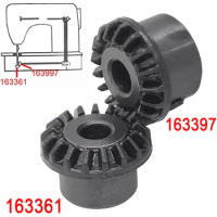 2 PCS/Set #163361+163997 Hook Timing Drive Gear Set For Singer Brand 500 Series 6103 6104 6105 Sewing Machine Accessories
