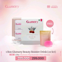 Glumory Beauty Booster Drink Minuman Colagen free DNA Salmon Soap