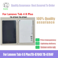 Original For Lenovo Tab 4 8 Plus TB-8704X TB-8704F Rear Case Best Back Battery Cover Housing Door Tablet Glass Lid Replacement