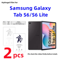 2pcs Matte Hydrogel Film For Samsung Galaxy Tab S6 Lite HD Screen Protector For Galaxy Tab S6 Clear/Frosted Protective Film
