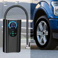 Cordless Tire Inflator Portable Car Air Compressor Handheld Mini Electric Tire Pump for Car SUV Basketball Car Inflation pump