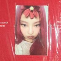 Jennie [ BLACKPINK ] Photocard - Official from 1st Studio Album RUBY D