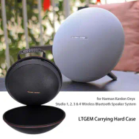 LTGEM Case for Harman Kardon Onyx Studio 1, 2, 3 &amp; 4 Wireless Bluetooth Speaker System. Fits Rechargeable Battery (Black)