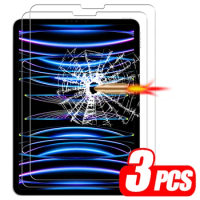 Tempered Glass For Ipad Pro 12.9 6th Generation 2022 Screen Protector For iPad Pro 12.9 2021 2020 2018 2017 2015 Protective Film