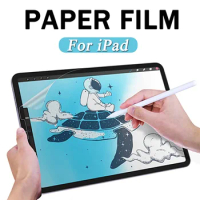 Paper Feel Screen Protector for IPad Mini 6 5 Air 5 4 3 2 1 for IPad Pro 11 10.2 9 8 7 Matte Anti-fingerprint Paperfeel Film