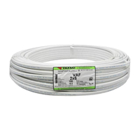 สายไฟ YAZAKI รุ่น VAF 2X6 SQMM ขนาด 100 เมตร. สีขาว