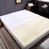 Thailand 100% Natural latex Mattress natural latex liquid mattress home single double mats with cover King Queen Twin Full Size
