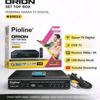 Set Top Box (STB) Pioline Orion DVB-T2 Receiver TV Digital Full HD bluetooth
