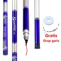 Sougayilang 2.7M-6.3M High Kualitas Super Ringan Serat Karbon Keras Tangan Pancing Teleskopik Pancin