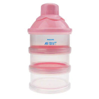 Avent Stackable Formula Milk Powder Dispenser/Food Storage/Milk Container - Pink