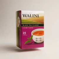 Tea Lychee Lemon Blackcurant Tea Fruit Teh Celup Walini Varian Rasa Lemon