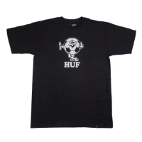 【HUF】休閒棉質 印刷圖T 短袖T恤 上衣(滑板街頭品牌)