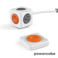 荷蘭PowerCube 擴充插座-遙控延長線1.5m 自動斷電保護 插座不打架 檢驗合格