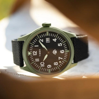 TIMEX 天美時  遠征系列  42毫米環保再生 輕量戶外手錶 (黑 TXTW2W34400)