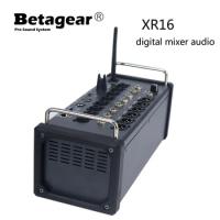 Betagear XR16 Digital Mixer Audio Professional Audio Mixer Mixing Console Dj Studio Wifi &amp; USB Stereo Recorder Mixing Console