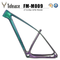 Tideace Full Carbon Hardtail Mountain Bike Frame 29er MTB Bicycle Customized Color 142x12mm Rigid Frames 29