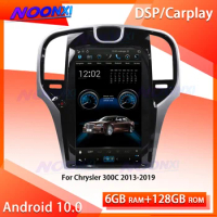 6+128G Android 10.0 Car For Chrysler 300C 2013-2019 Radio GPS Navigation Multimedia Receiver Player DSP Carplay Head Unit 2 Din