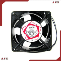 พัดลม 4นิ้วครึ่ง (4\1/2) SUNON DP200A P/N2123HSL 220-240v 0.14A ขนาด120×120×38mm  (รับประกันสินค้า 3