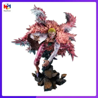 In Stock Megahouse POP MAX ONE PIECE Donquixote Doflamingo New Original Anime Figure Model Toy Action Figure Collection Doll PVC