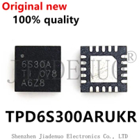 (2-5pcs)100% original New for IPad 12.9 third-generation charging IC TPD6S300ARUKR silk printing 6S3AP 6S30A QFN20 Chipset