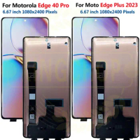 For Motorola Edge 40 Pro LCD Display Screen Touch Panel Digitizer Replacement Parts For Moto Edge plus 2023 LCD Edge+ (2023)