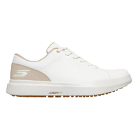Waterproof Relaxed Fit: Go Golf Drive 6 รองเท้ากอล์ฟผู้ชาย สีขาว