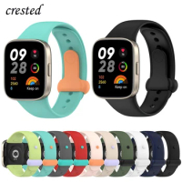Silicone Strap For XiaoMi Redmi Watch 3 Accessories Replacement Wristband Soft sport belt bracelet Correa Mi Watch Lite 3 band
