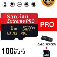 100% Original 1TB memory card 512gb micro tf sd card 128GB 256GB micro tf sd High Speed U3 mini TF card For Phone/Camera/mac