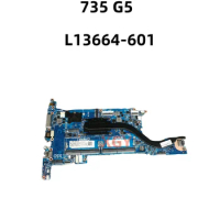 L13665-601 L13664-601 6050A2930701 For HP EliteBook 735 G5 Laptop Motherboard With Ryzen R5-2500 R7-2700 100% Tested Perfectly