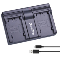 1pc Dual USB Battery Charger for Sony NP-FZ100 NP FZ100 BC-QZ1 Alpha 9 Alpha 9R Sony Alpha 9S Digital Camera