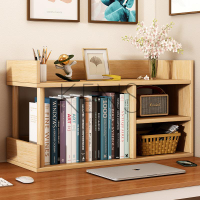 置物架 置物櫃 隔板置物架桌上書架現代簡約家用書桌面收納辦公桌整理儲物架子