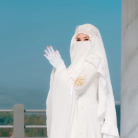Gamis walimah Almahyra set