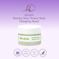 Dorskin matcha glow dream mask moisturizer pelembab sleeping mask