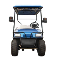 New Design Hot Sale Off-Road Tire Golf Electric Cart CE DOT Certification Sightseeing 4 Seats Electric Golf Buggy Cart