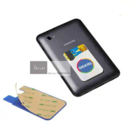 800pcs/Lot Strong 3M Adhesive Sticker Silicone Smart Wallet with for all the Mobile Phones+Free shipping by Fedex express