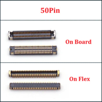 2-5Pcs 50Pin LCD Display FPC Connector Screen Flex On Board For Huawei P20/Note 10/P10/P10 Plus/Mate 20/Mate10 Pro/Honor Magic 2